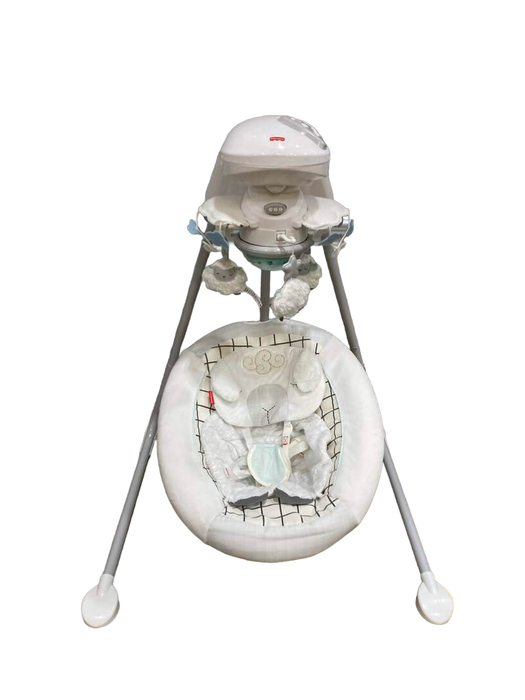 secondhand Fisher Price Cradle 'n Swing, My Little Lamb