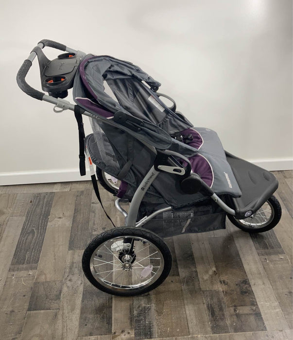 purple jogging stroller Baby Trend Expedition Double Jogging Stroller, 2018