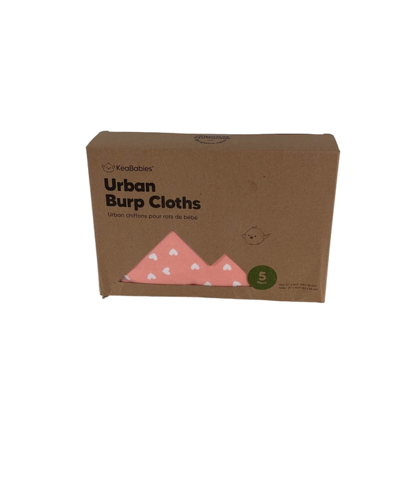 Shop KeaBabies Organic Burp Cloths, Pink Dreams at GoodBuy Gear