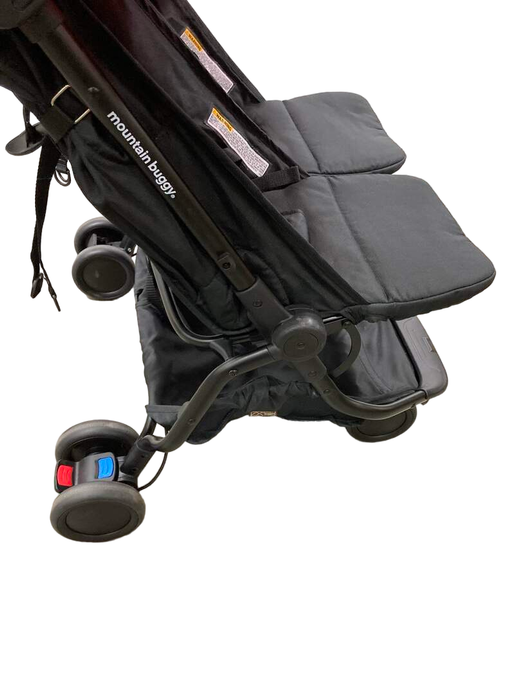 used Mountain Buggy Nano Duo Stroller, 2021, Ruby