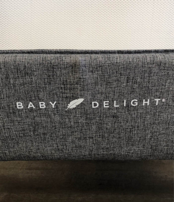 Shop Baby Delight Beside Me Dreamer Bassinet & Bedside Sleeper, Charcoal Tweed at GoodBuy Gear