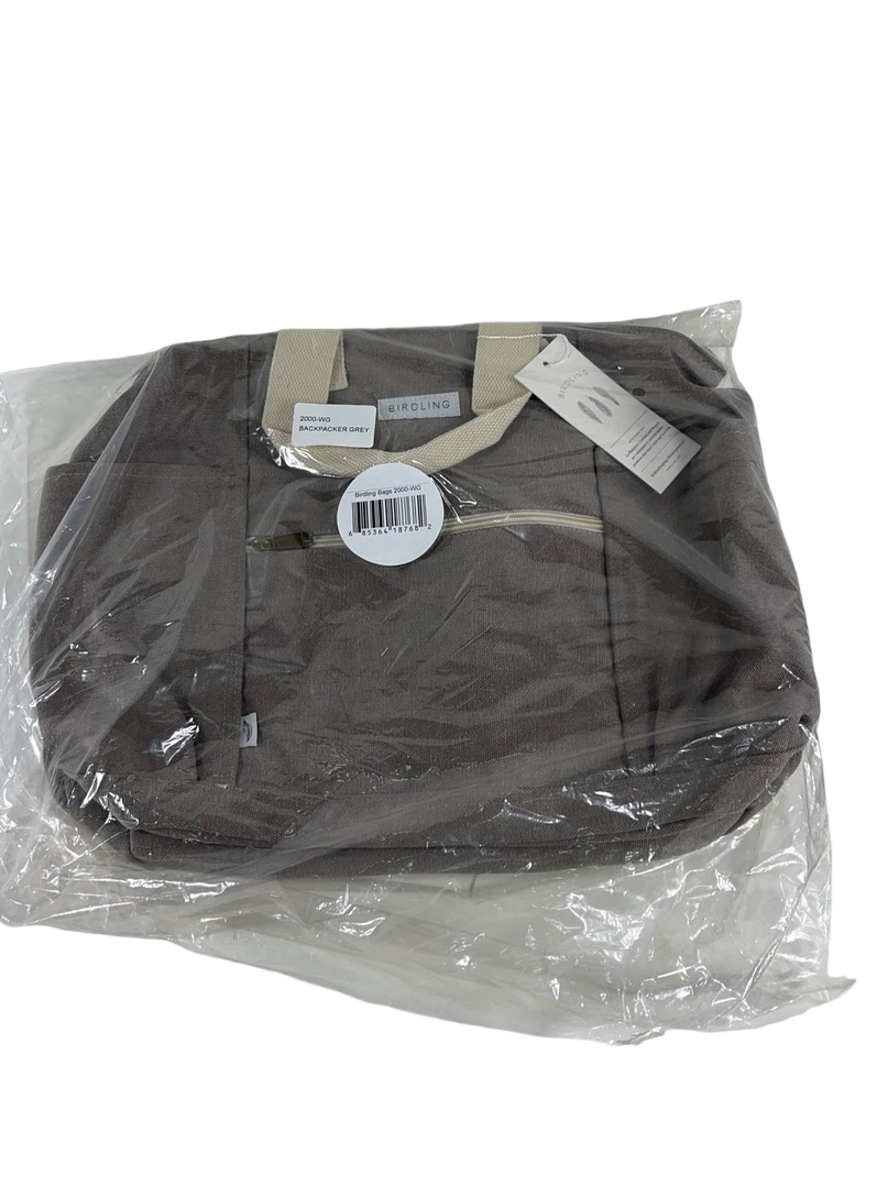 Birdling bag. Backpack diaper bag. Grey. Birdling | Bags | Birdling Washed Gray Backpacker Canvas  main image 3