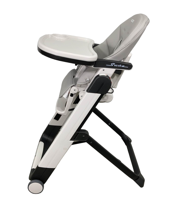 secondhand Peg Perego Siesta High Chair, Ice Grey