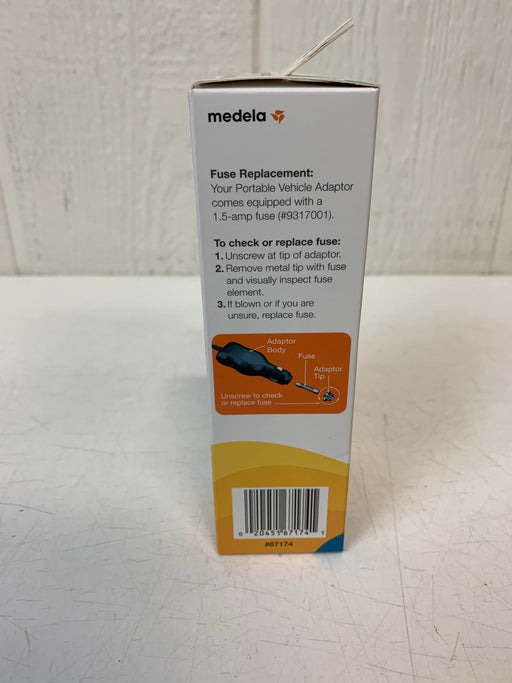 secondhand Medela 9V Portable Vehicle Adaptor