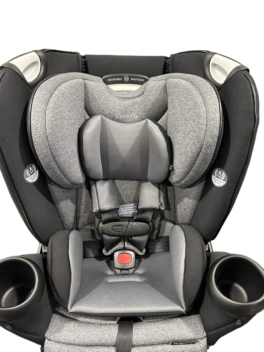 secondhand Evenflo Gold Revolve 360 Rotational All-In-One Convertible Car Seat, 2020, Moonstone