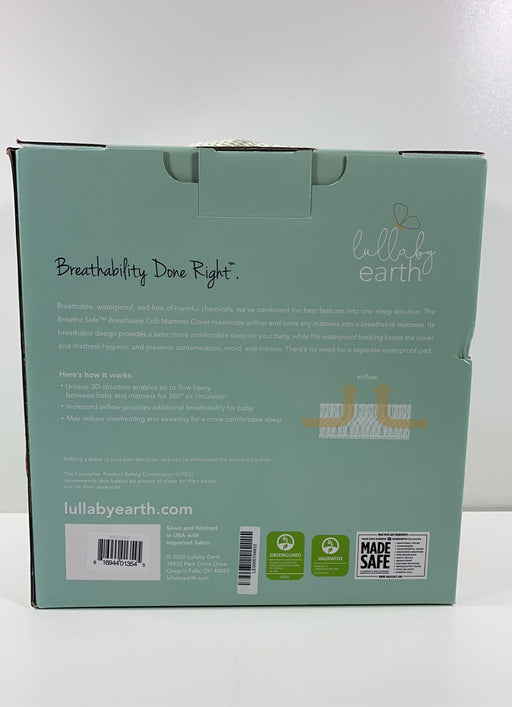 secondhand Lullaby Earth Breathe Safe Air Breathable Crib Mattress Pad