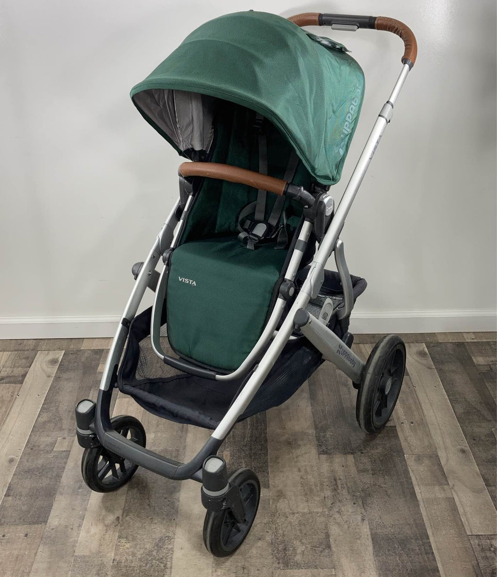 uppababy austin green UPPAbaby VISTA Stroller, Austin (Hunter Green), 2017