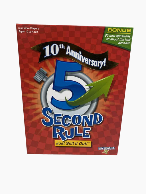 used PlayMonster 5 Second Rule Game