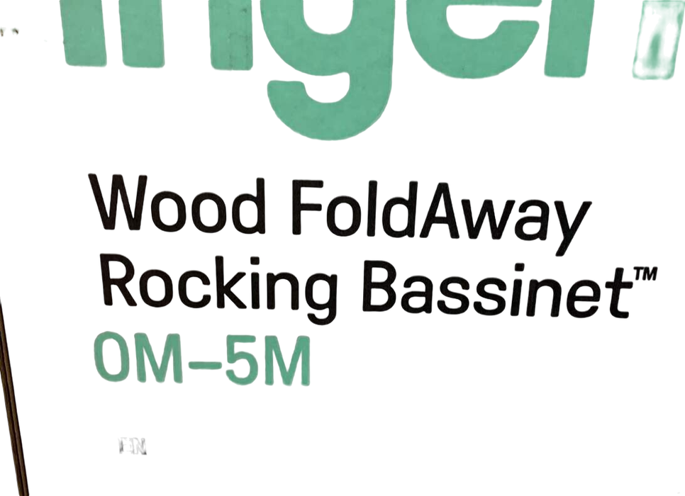 Shop Ingenuity Foldaway Rocking Wood Bassinet, Wallace at GoodBuy Gear