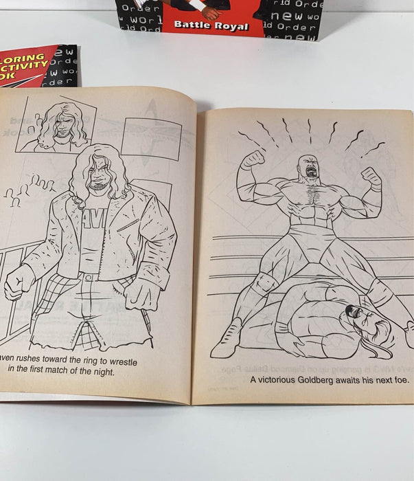 secondhand BUNDLE WWE Championship Coloring & Activity Books