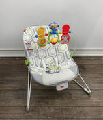 used Fisher Price Baby Bouncer, Geo Meadow