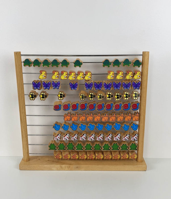 used Melissa & Doug Animal Counting Frame