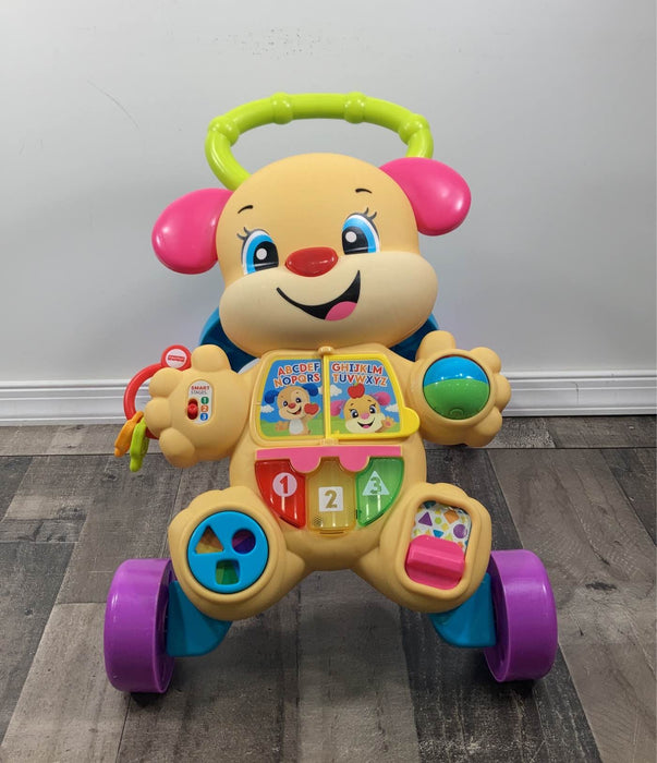 secondhand Fisher Price Laugh & Learn Smart Stages Learn With Puppy Walker, Sis