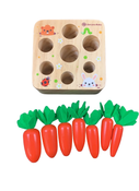 secondhand Goryeo Wooden Carrot Harvest Toy