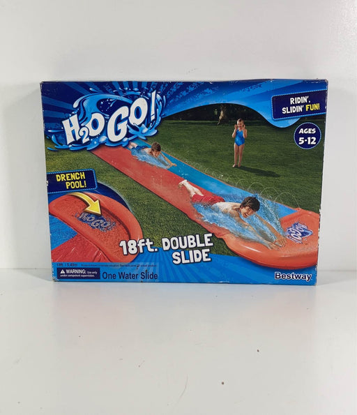 used Bestway H2O Go! 18ft Double Water Slide