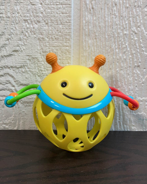 used Skip Hop Roll Around Rattle, Bee