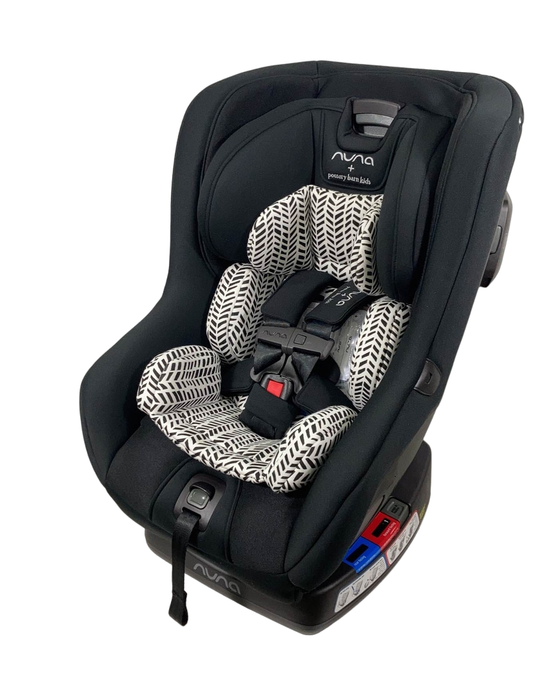 used Nuna RAVA Convertible Car Seat, Broken Arrow Caviar, 2022