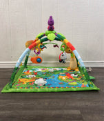 secondhand Fisher Price Rainforest Melodies and Lights Deluxe Gym