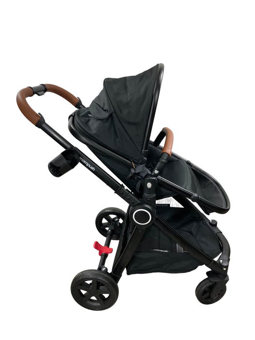 secondhand Mompush Ultimate 2 Baby Stroller, 2022, Black with Black Frame