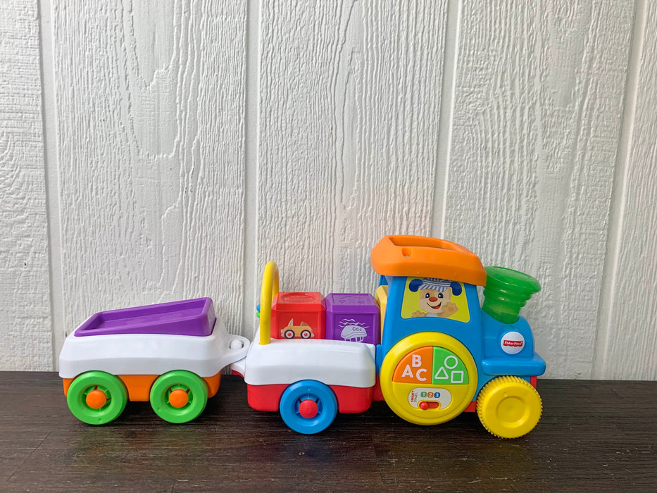 used Fisher Price Laugh & Learn Puppy’s Smart Train