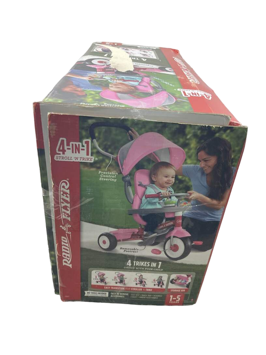 Shop Radio Flyer 4-in-1 Stroll 'n Trike, Pink, 481TP at GoodBuy Gear