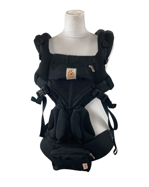 used Ergobaby 360 All Positions Cool Air Mesh Baby Carrier, Onyx Black