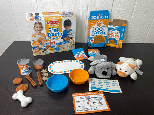 used Melissa & Doug Feed & Play Pet Treats Play Set