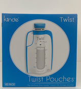 used Kiinde Twist Pouches, 6oz, 40 Pack