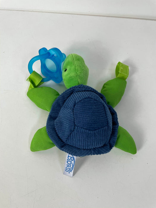 used Dr. Brown's Lovey Pacifier and Teether Holder, Turtle