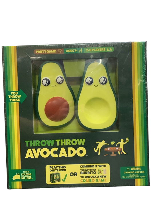 used Exploding Kittens LLC Throw Throw Avocado