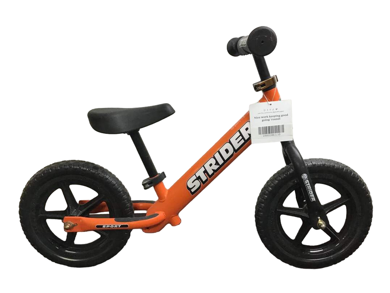Strider Balance Bike 12 Sport, Orange