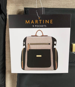 Martine Stylish Backback Diaper Bag
