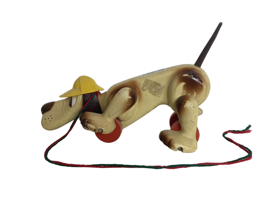 used Hasbro Digger the Dog Pull Toy