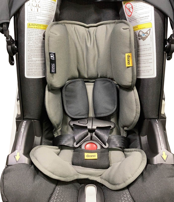 Doona Infant Car Seat & Stroller Combo, 2023, Nitro Black