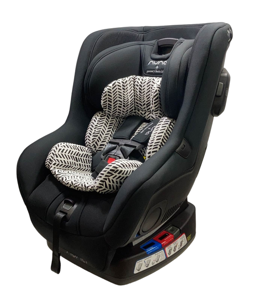 used Nuna RAVA Convertible Car Seat, 2022, Broken Arrow Caviar