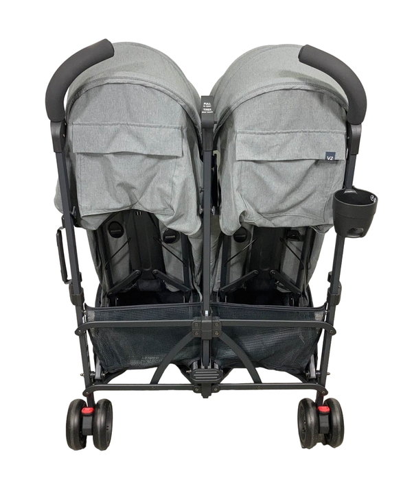 UPPAbaby G-Link V2 Double Stroller, 2022, Greyson (Charcoal Melange)