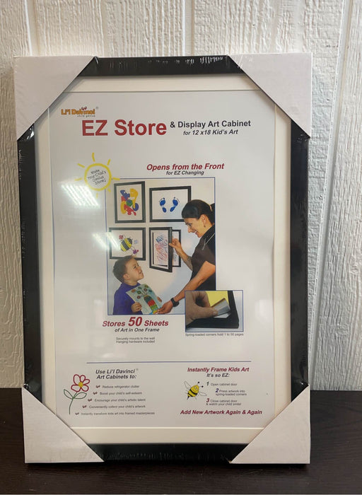 used Li’l Davinci EZ Store & Display Art Cabinet, 12x18