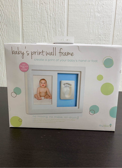 used Tiny Ideas Baby Hand or Footprint Keepsake