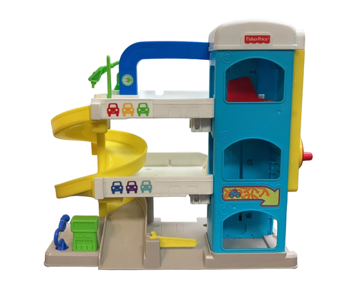 used Fisher Price Parking Garage And Gas Station