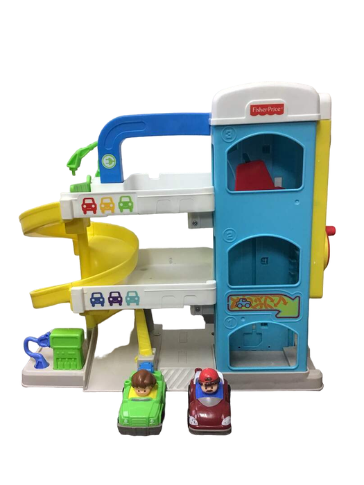 used Fisher Price Parking Garage And Gas Station