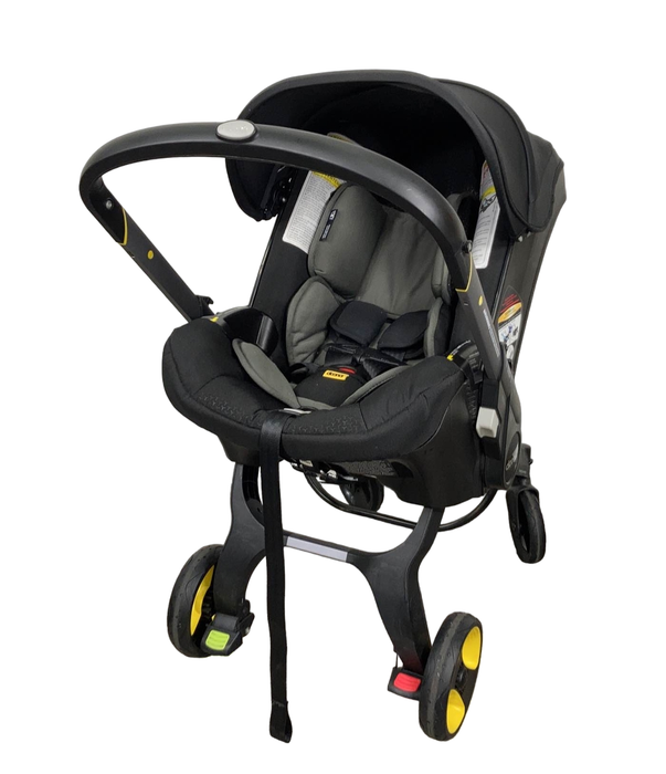 used Doona Infant Car Seat & Stroller Combo, 2020, Nitro Black