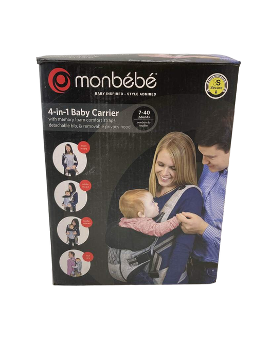 secondhand Monbebe 4-in-1 Baby Carrier