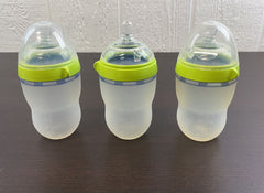 Shop Comotomo Baby Bottles, Green, 8 ounce, Pack of 3 at GoodBuy Gear
