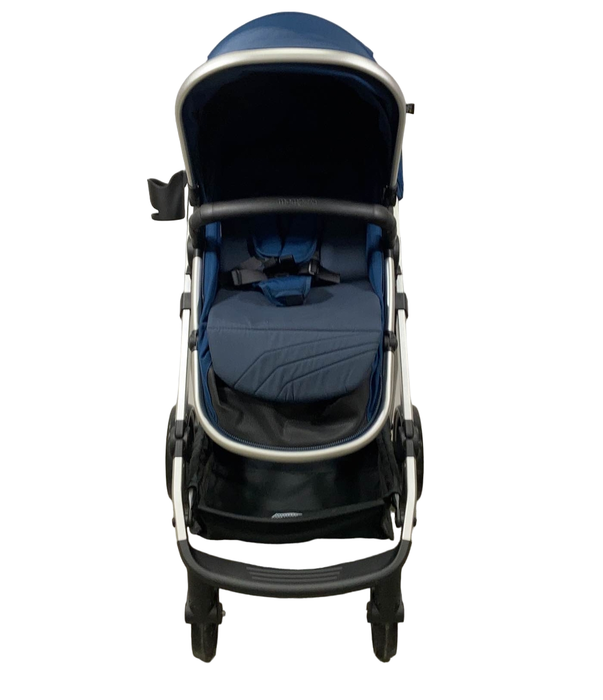 secondhand Mompush Meteor 2 Stroller, 2021, Navy Blue