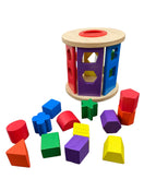 secondhand Melissa & Doug Match and Roll Shape Sorter