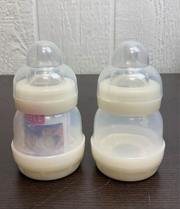 used BUNDLE MAM Baby Bottles