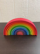 secondhand Grimm’s Spiel & Holz Rainbow Stacker, Large