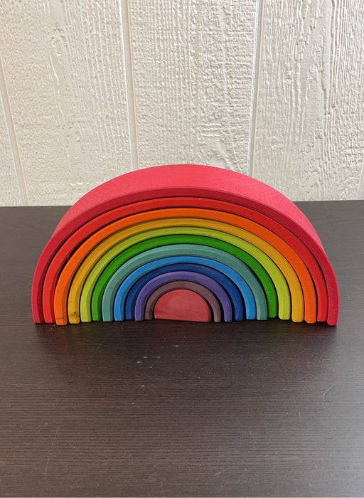 secondhand Grimm’s Spiel & Holz Rainbow Stacker, Large