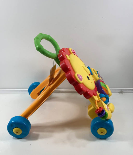 secondhand Fisher Price Musical Lion Walker