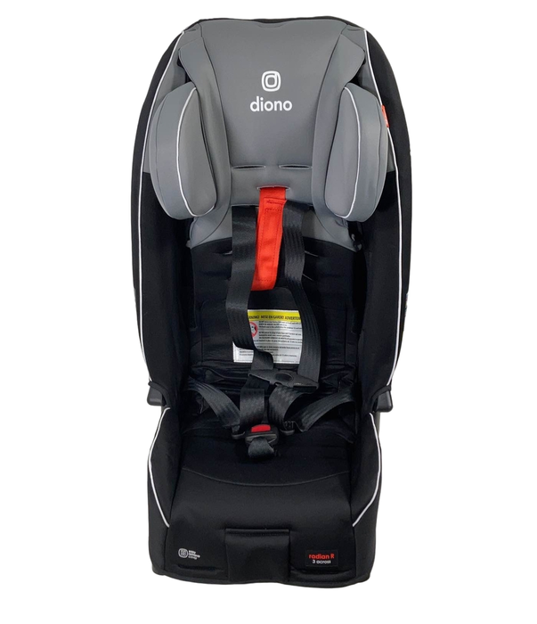 secondhand Diono Radian 3RXT Convertible Car Seat, 2022, Black Gray